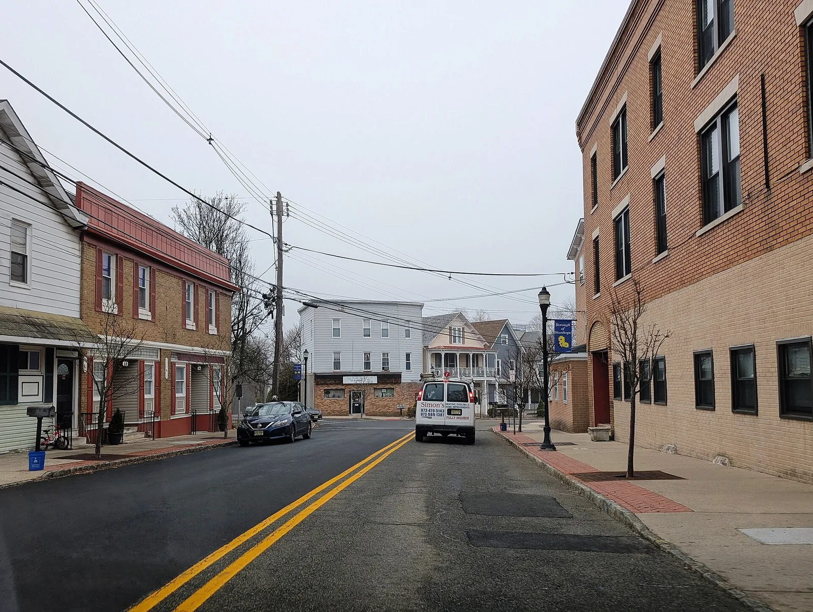 Main Street in Stanhope, New Jersey
